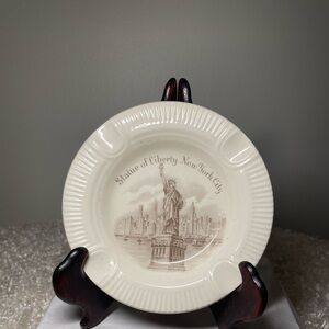 Vintage Ashtray Views of America Series By ENCO Statue of Liberty New York City